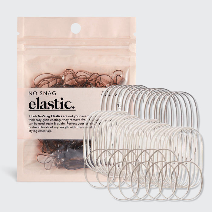 No-Snag Elastic 100pc (Brown)