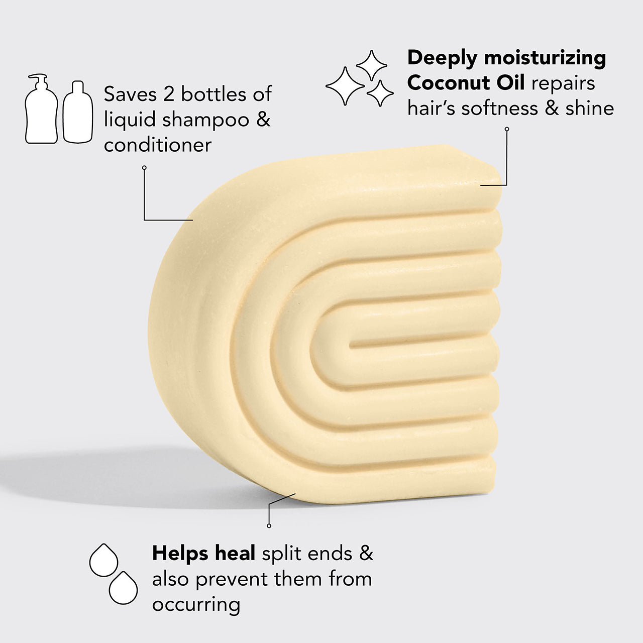 Deep Moisturizing Coconut Oil Conditioner Bar