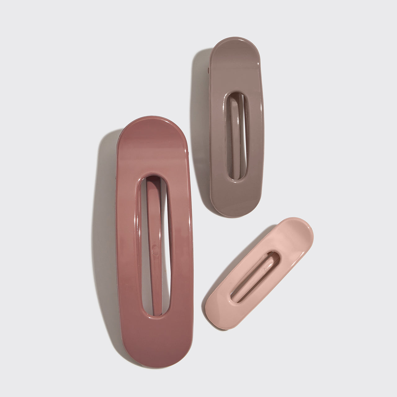 Pinça de garra Flat Lay 3pc Flat- Terracotta