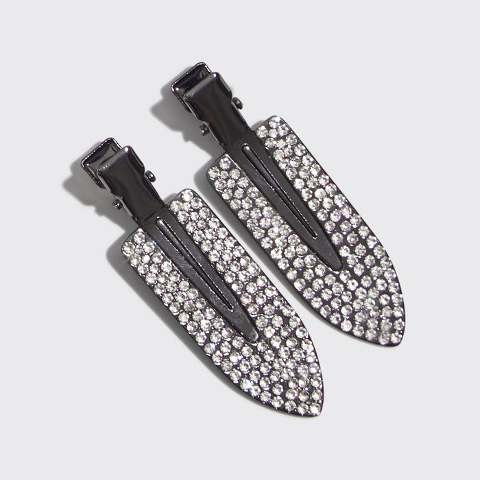 Metalen Strass Creaseless Clips Set van 2 stuks