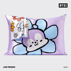 BT21 trifft Kitsch Satin-Kissenbezug - MANG