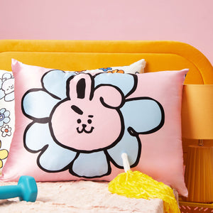 BT21 meets Kitsch Satin Pillowcase - COOKY