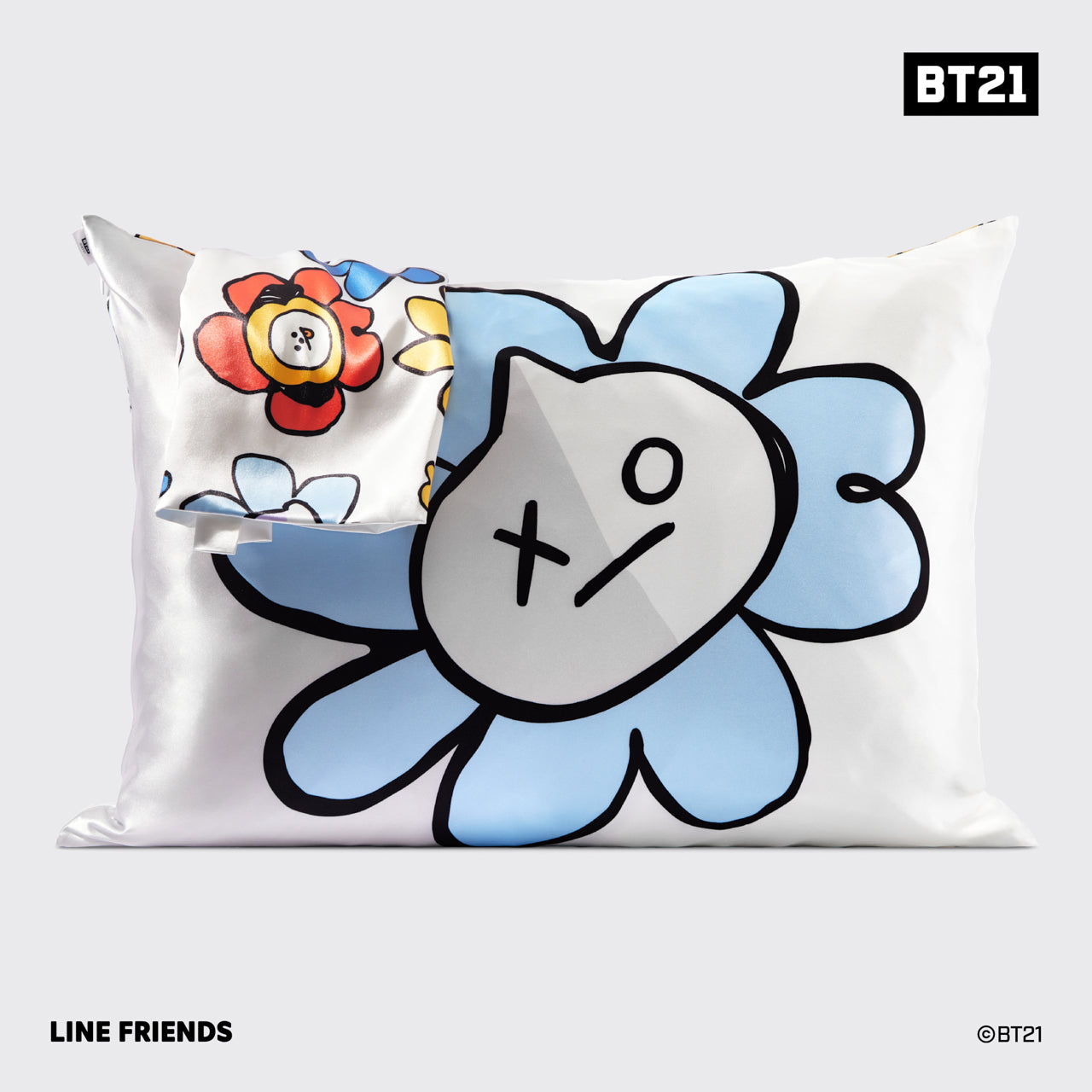 BT21 meets Kitsch Satin Pillowcase - VAN