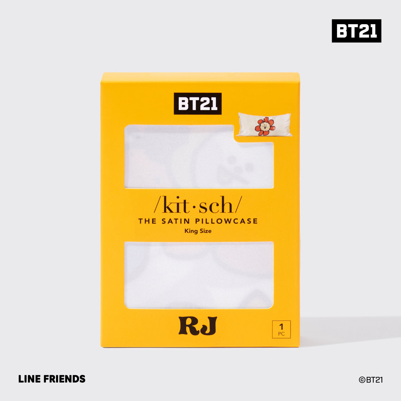 BT21 ontmoet Kitsch King Kussensloop - RJ