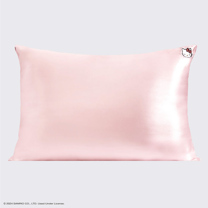 Kitsch x Hello Kitty Satin Pillowcase - Pink Hello Kitty Face