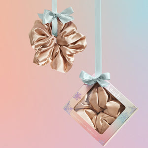 Cloud 9 Satin Pillow Scrunchie 1pc - Champagne