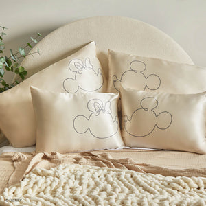 Kitsch x Mickey and Minnie Satin Pillowcase Mrs. Mouse