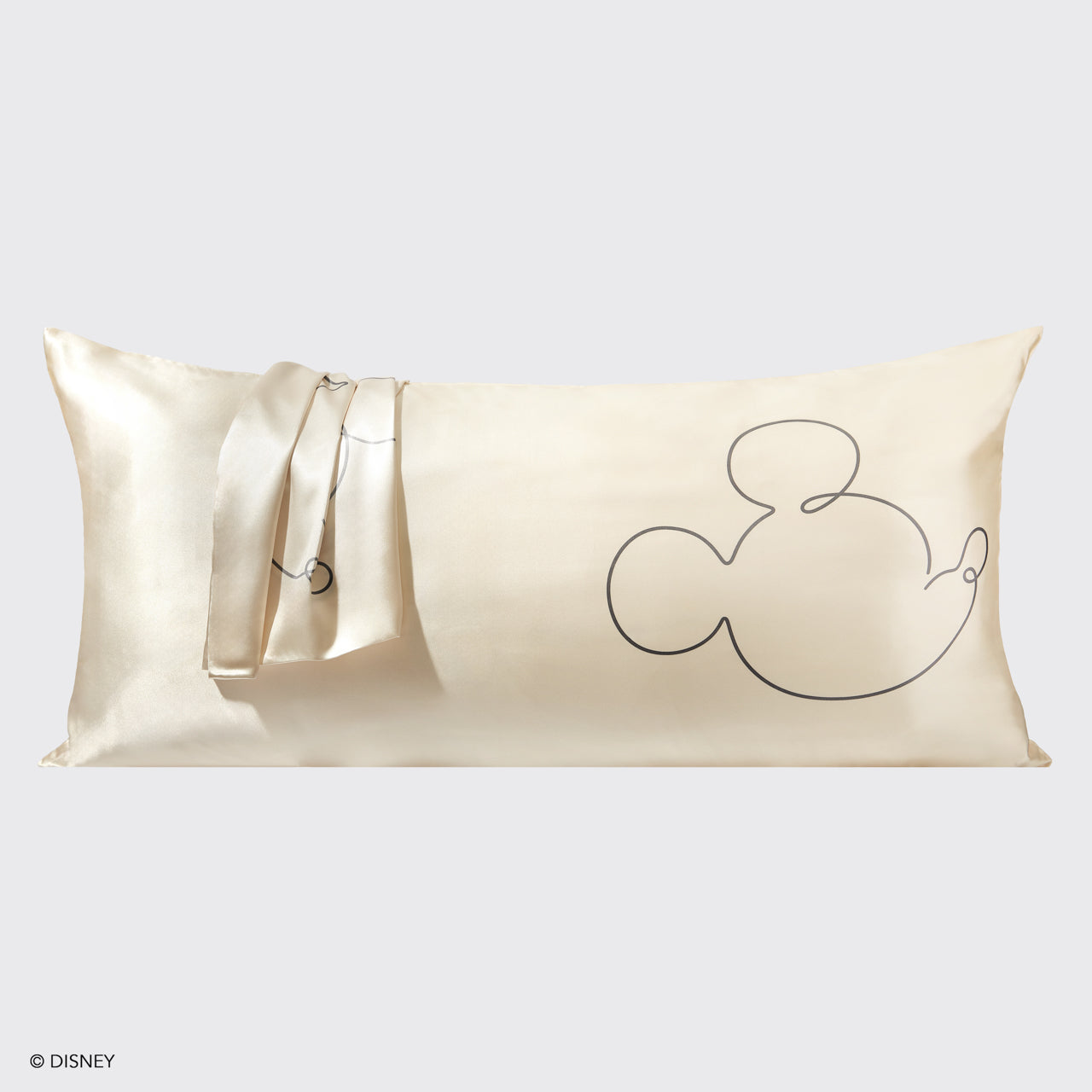 Kitsch x Mickey and Minnie King Pillowcase Bundle - Cream