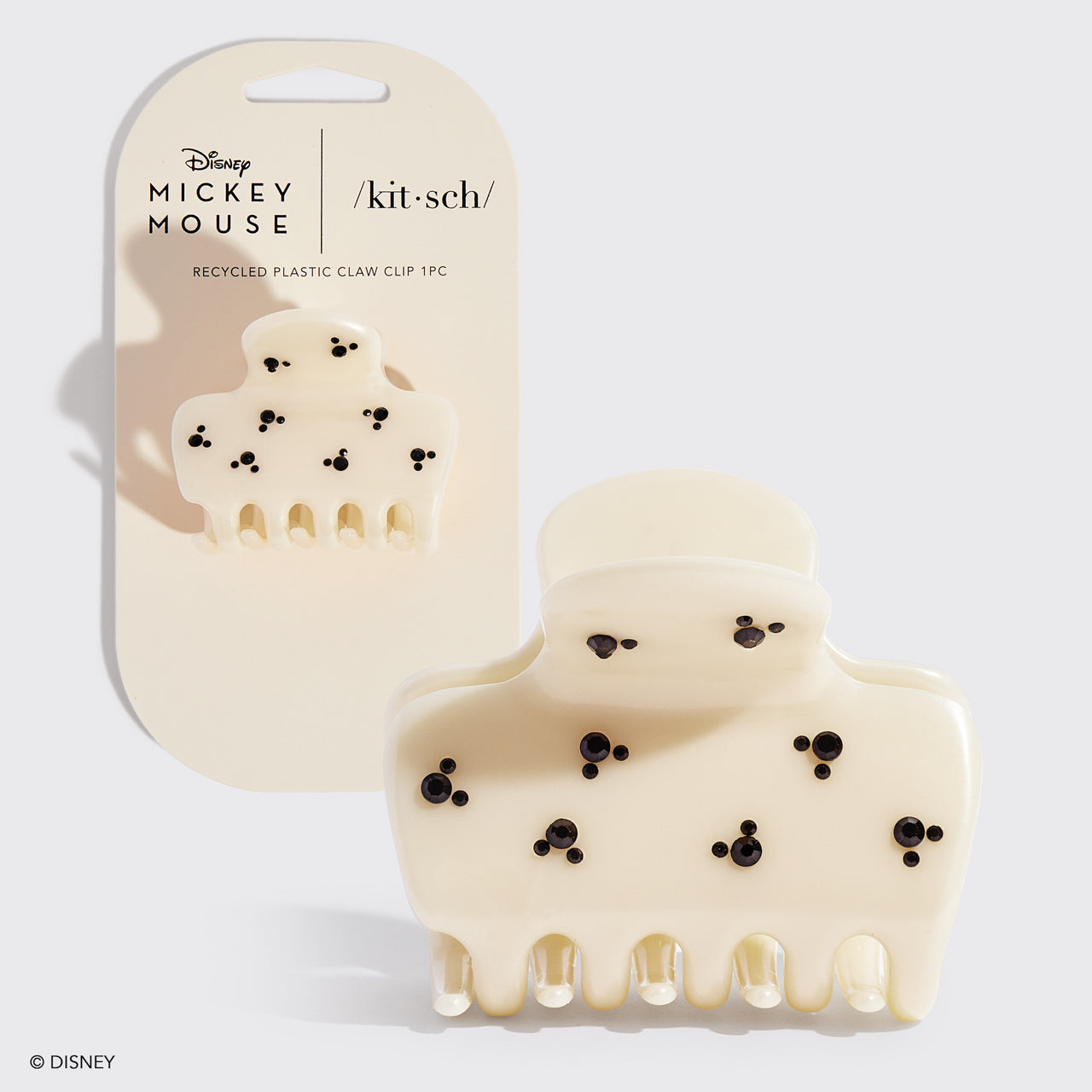 Kitsch x Mickey and Minnie Cloud Clip - Cream