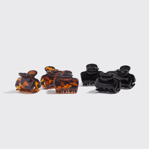 Cloud Black & Tort Claw Clips Set da 2 pezzi