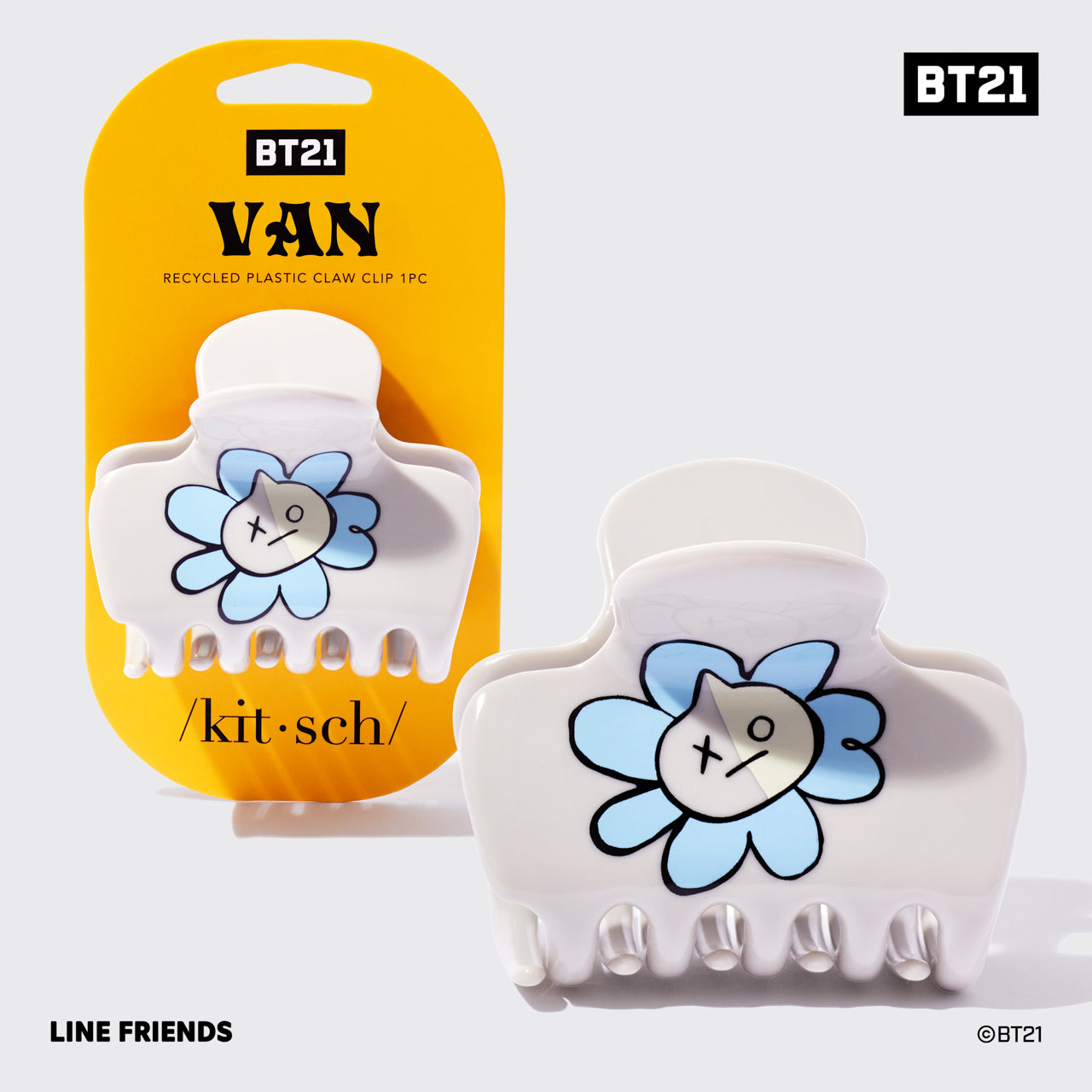 BT21 encontra Kitsch Cloud Clip - VAN