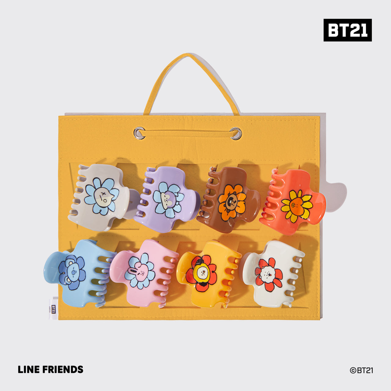 BT21 incontra l'organizzatore di clip Kitsch Claw