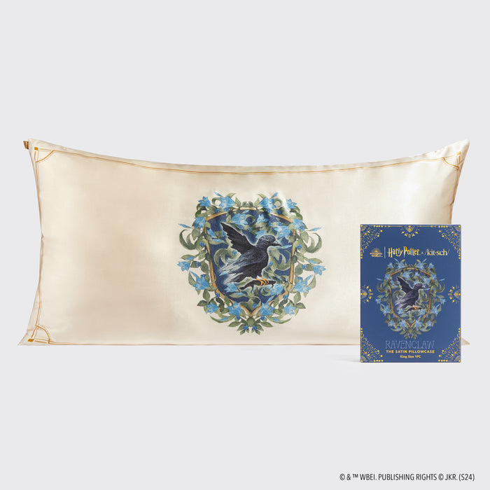 Harry Potter x Kitsch Satijnen Kussensloop King - Ravenclaw