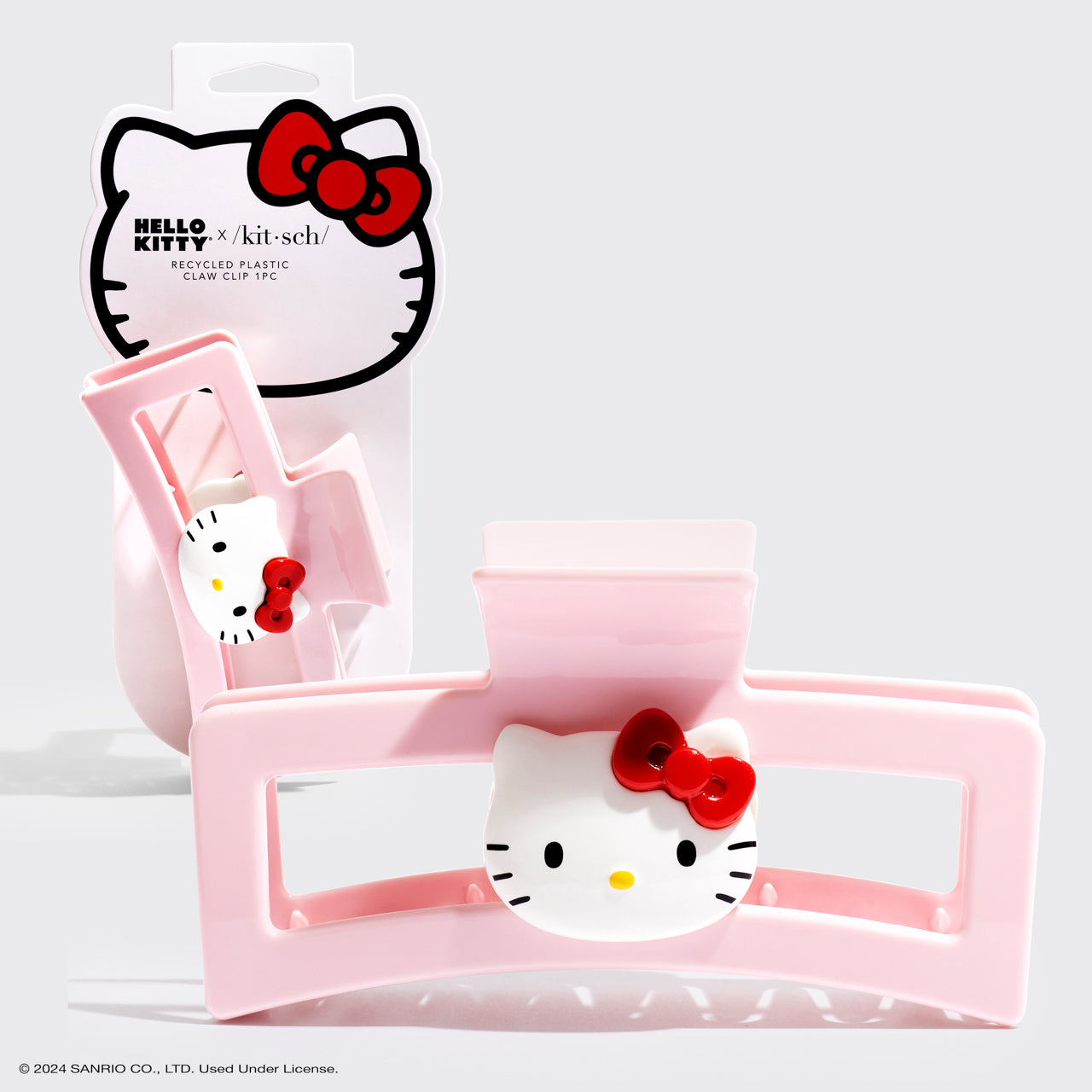 Kitsch x Hello Kitty Jumbo Open Shape Claw Clip - Hello Kitty Face