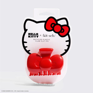 Hello Kitty x Kitsch Pinza de plástico reciclado en forma de lazo 1ud