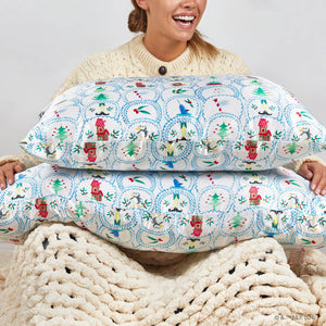 Kitsch x elf Satin Pillowcase King - North Pole