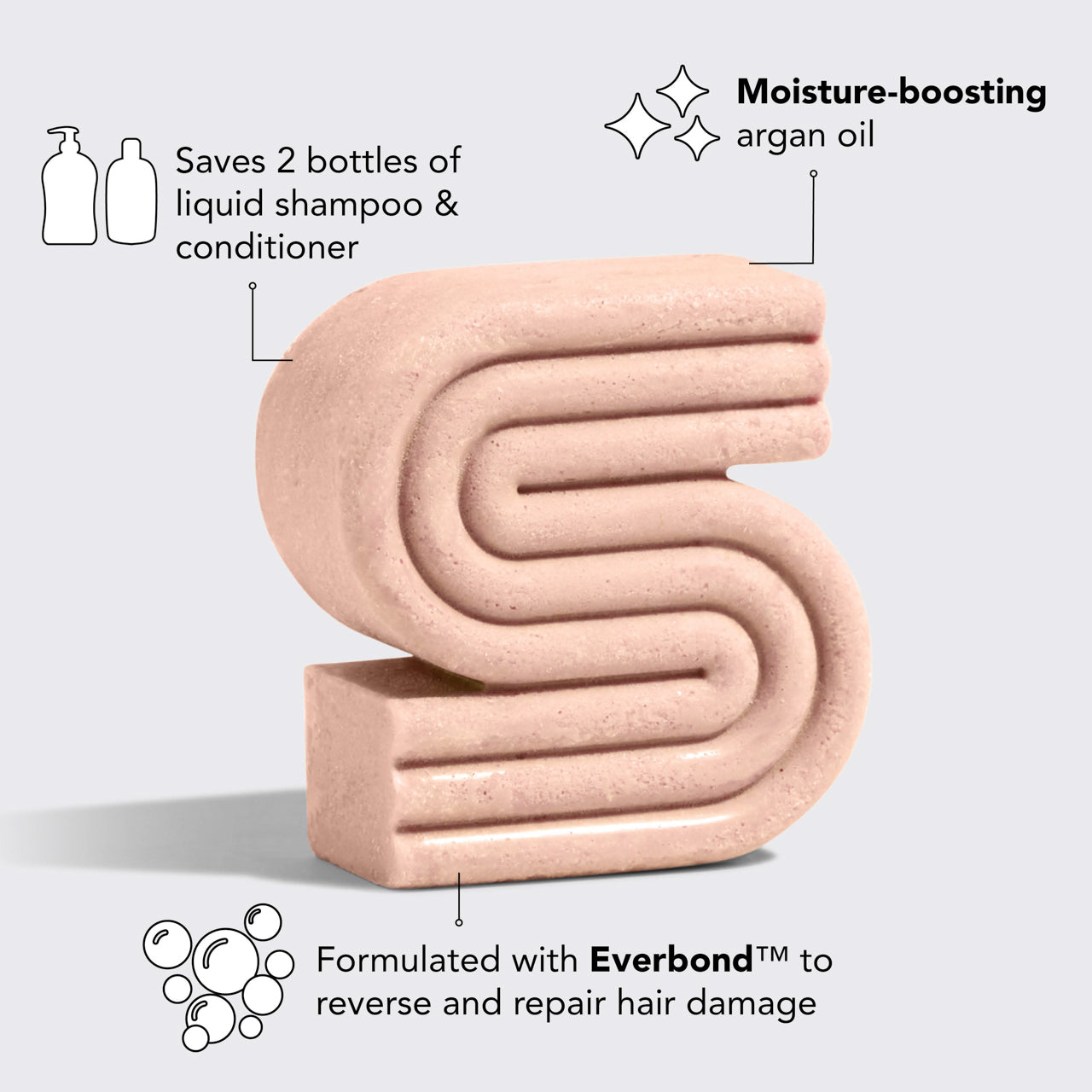 Shampoo Bar all'olio di argan riparatore