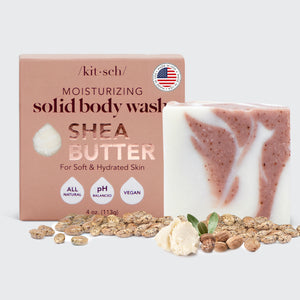 Shea Butter Exfoliërende Body Wash