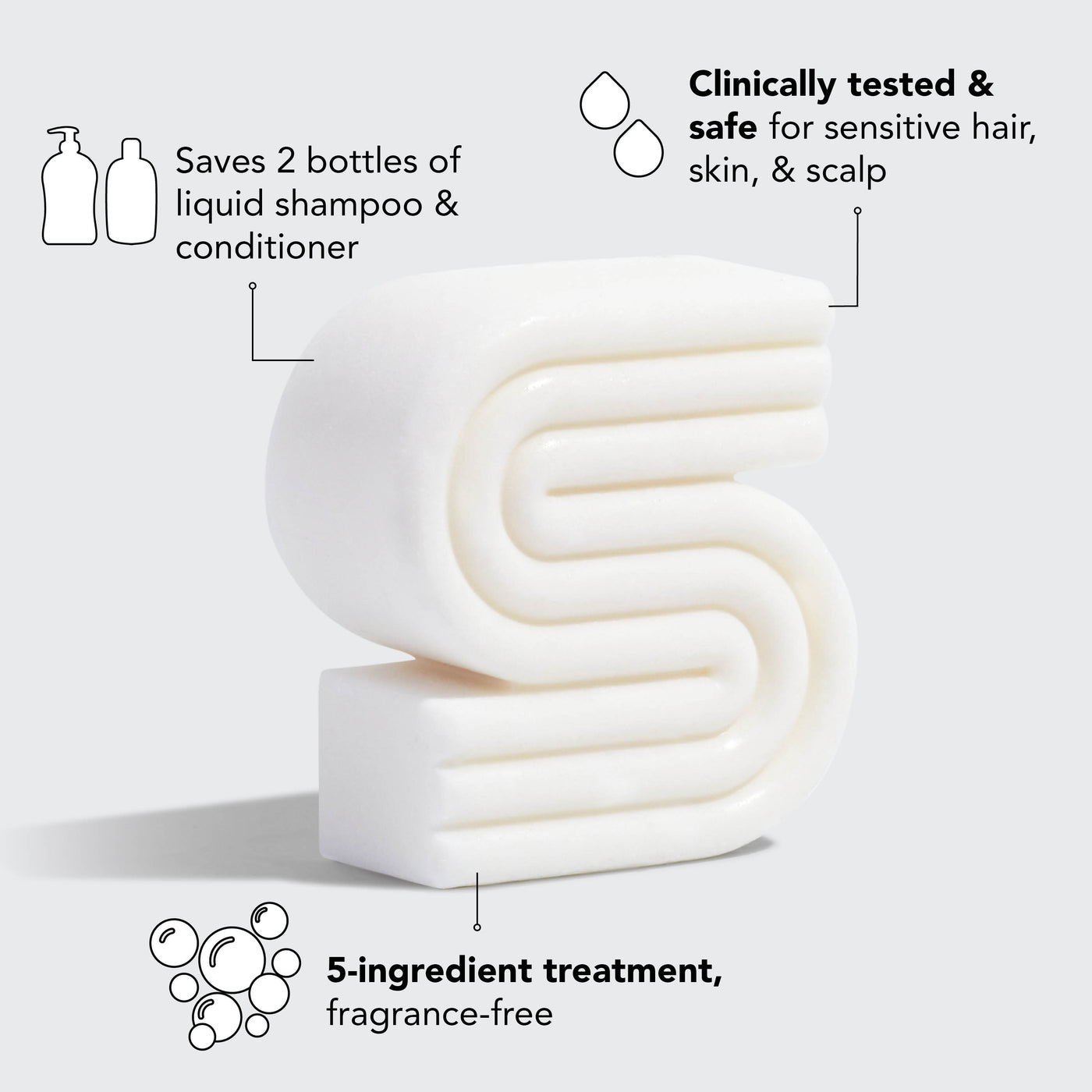 Ultra Sensitive Shampoo & Body Wash Bar